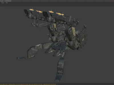 scifi-model539 weapon 3D model