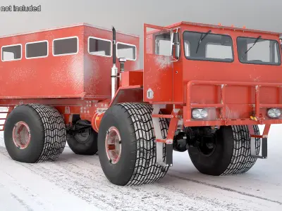  Antarctica Truck Rigged 