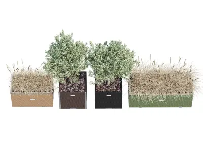 Polyrattan three 3D model