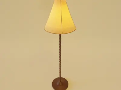 Vintage Floor Lamp II 3D model