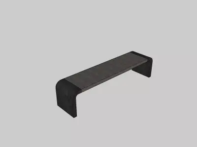 Bench 3D model 16