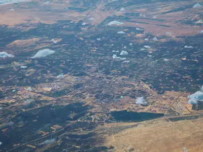 Zhangye China City Landscape 3D Model 3D model