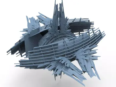 Scf fi Queens theatre hall exterior 5  3D model