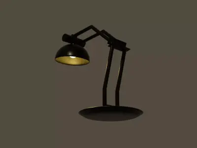 Lamp 3D Model Low-poly 3D model buy