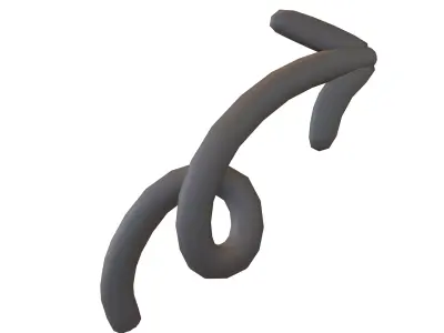 Doodle Buildable Arrow v1 001 Low-poly 3D model