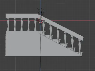 Modern Staircase Design 3D print model