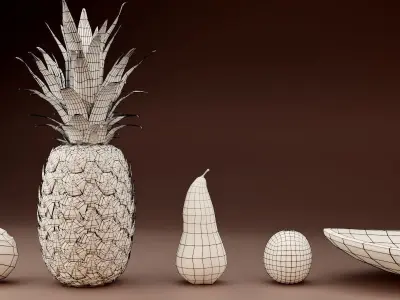 Fruit Bowl Volume 2 3D model