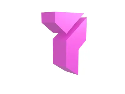 Sci-Fi Number 7 v1 004 Low-poly 3D model