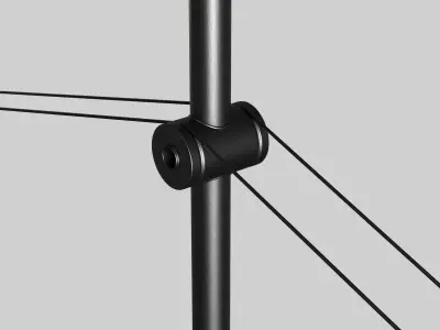 MOBILE CHANDELIER 2 BY MICHAEL ANASTASSIADES Low-poly 3D model