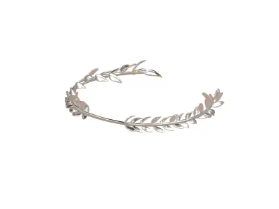 Laurel Wreath Head v1 010 Low-poly 3D model