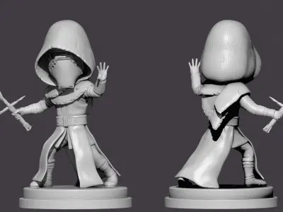 The Force Awakens Kylo 3D print model