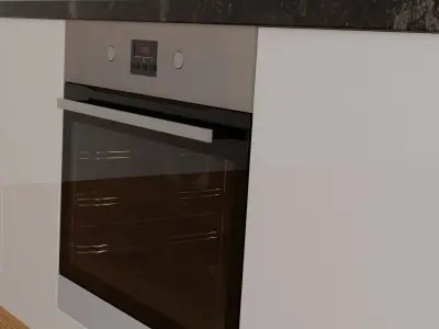 Modern Oven Free 3D model
