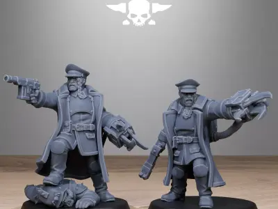 FreeGuard Officer 3D print model