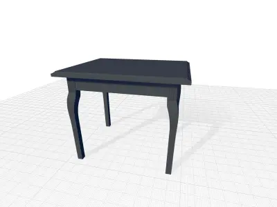 Carnegie Hill End Table 3D model