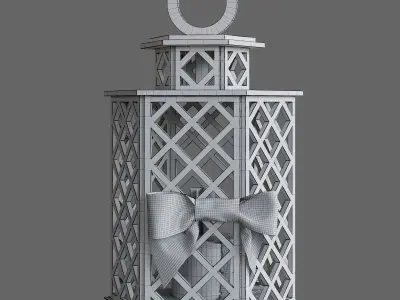 Lanterns police box 3D model