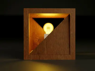 Cobogo Light Fixture 3D model