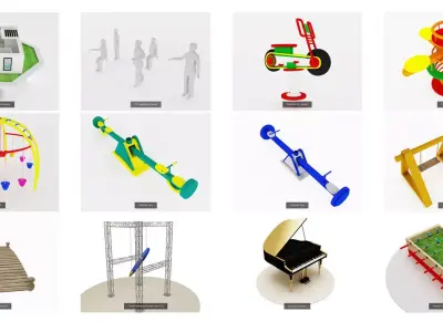 Kids Toy G8 3D Model Pack