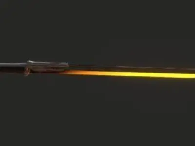 Sci-fi sword 3D model order