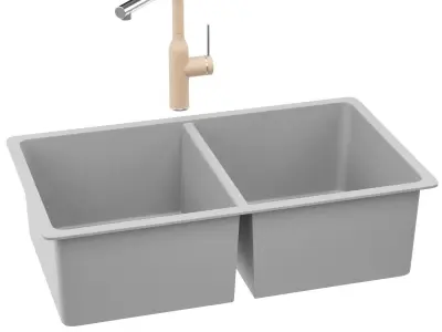 AQUASANITA sink SQA200 3D model