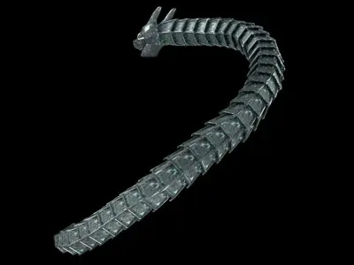 Concept Dragon 001 Free 3D model