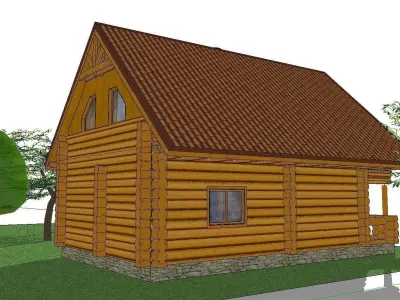 Creative Design-Holiday Cabin-059 3D model