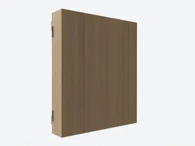 Dartboard Cabinet Minimalist 3D model