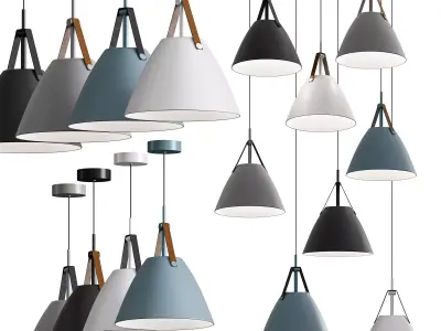 Minimalist Nordic Hanging Light 3D model