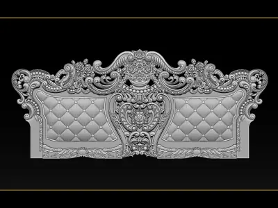 Collection - Furniture carving file stl OBJ and ZTL for CNC 3D print model