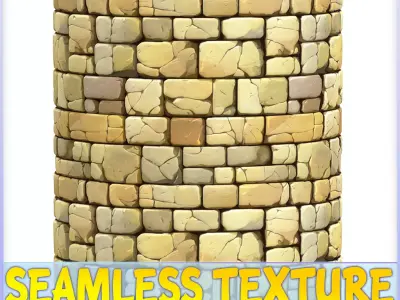 Stylized Wall Seamless Texture Texture 29