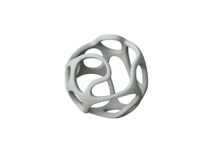 SciFi Cube Object No 38675 Low Poly Shape Texture