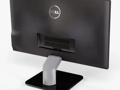 Dell S2340L LED monitor Low-poly 3D model