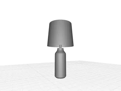 Evalyn Composite Table Lamp 3D model