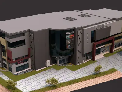 Shopping Mall 3D model