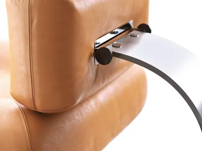 Alta Lounge Chair and Ottoman 3D model