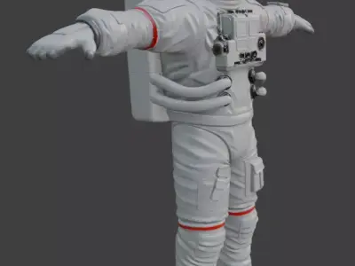 Astronaut Spacesuit 3D Model 3D model