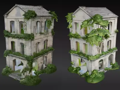 maison nature 3D model