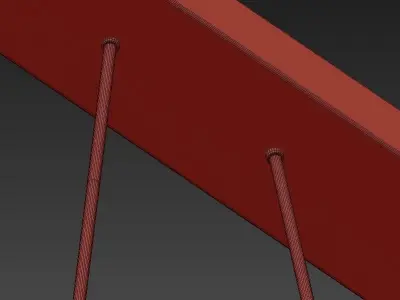 VEGAS ring hanger 3D model