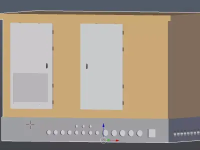 transformateur EDF Free 3D model
