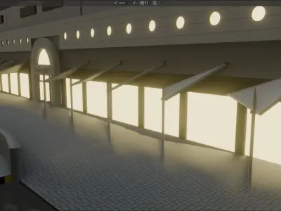 Dolmen Mall 3D model