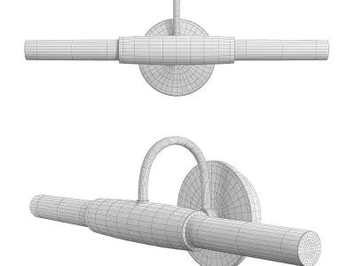 Aqua Arte Lamp Low-poly 3D model