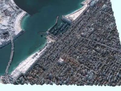 Jumeirah Bay Island 3D model