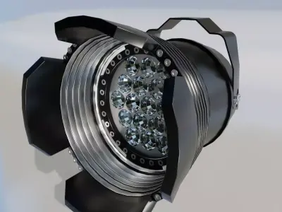 Event Lighting 5 Low-poly 3D model