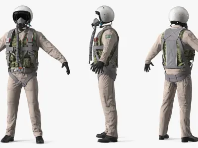  Russian Fighter Jet Pilot Uniform 