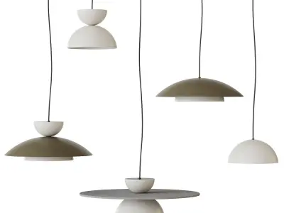 Tires Lamp by Nexia 3D model