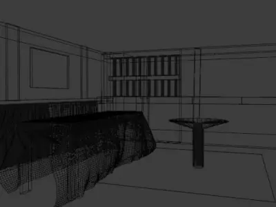 Medievel Period House Interior Free 3D print model