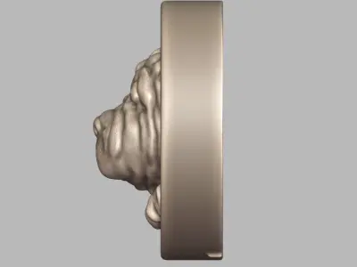 Shar Pei 3D print model