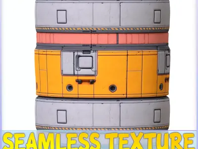 SciFi Seamless Texture Texture order