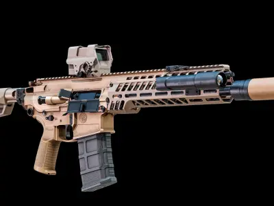 Sig Sauer MCX Spear Rifle With Collimator PBR 