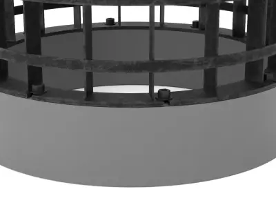 Concrete Drain Inlet 3D model