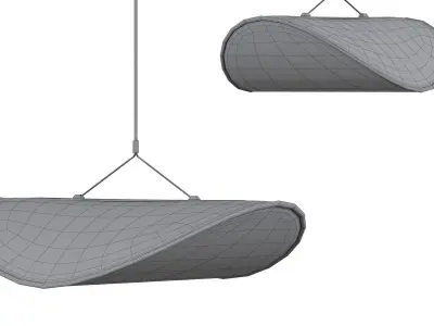 Nordic Vertigo Tense Pendant Light 3D model